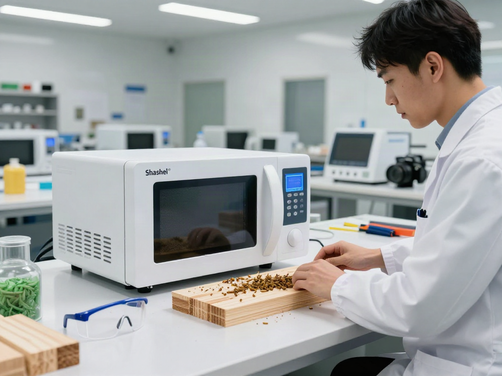 Traitement sans produits chimiques avec Shashel® pour protéger le bois.