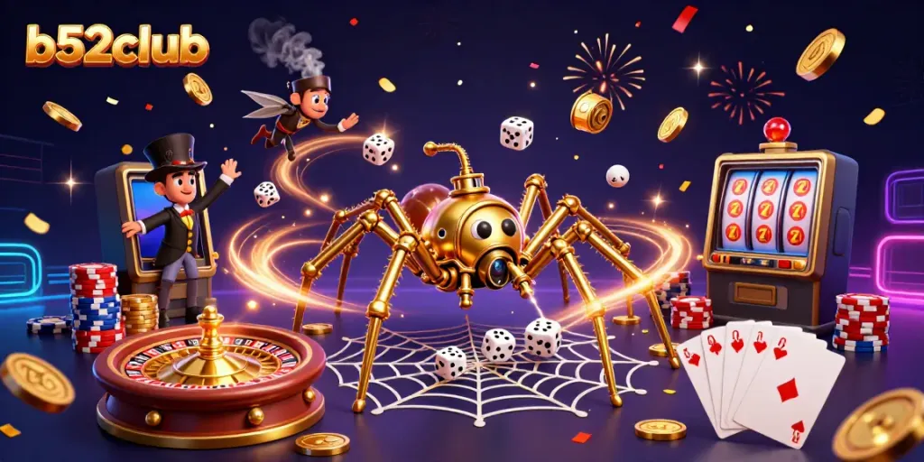 Play exciting games and collect winnings with b52club's engaging designs and elements.